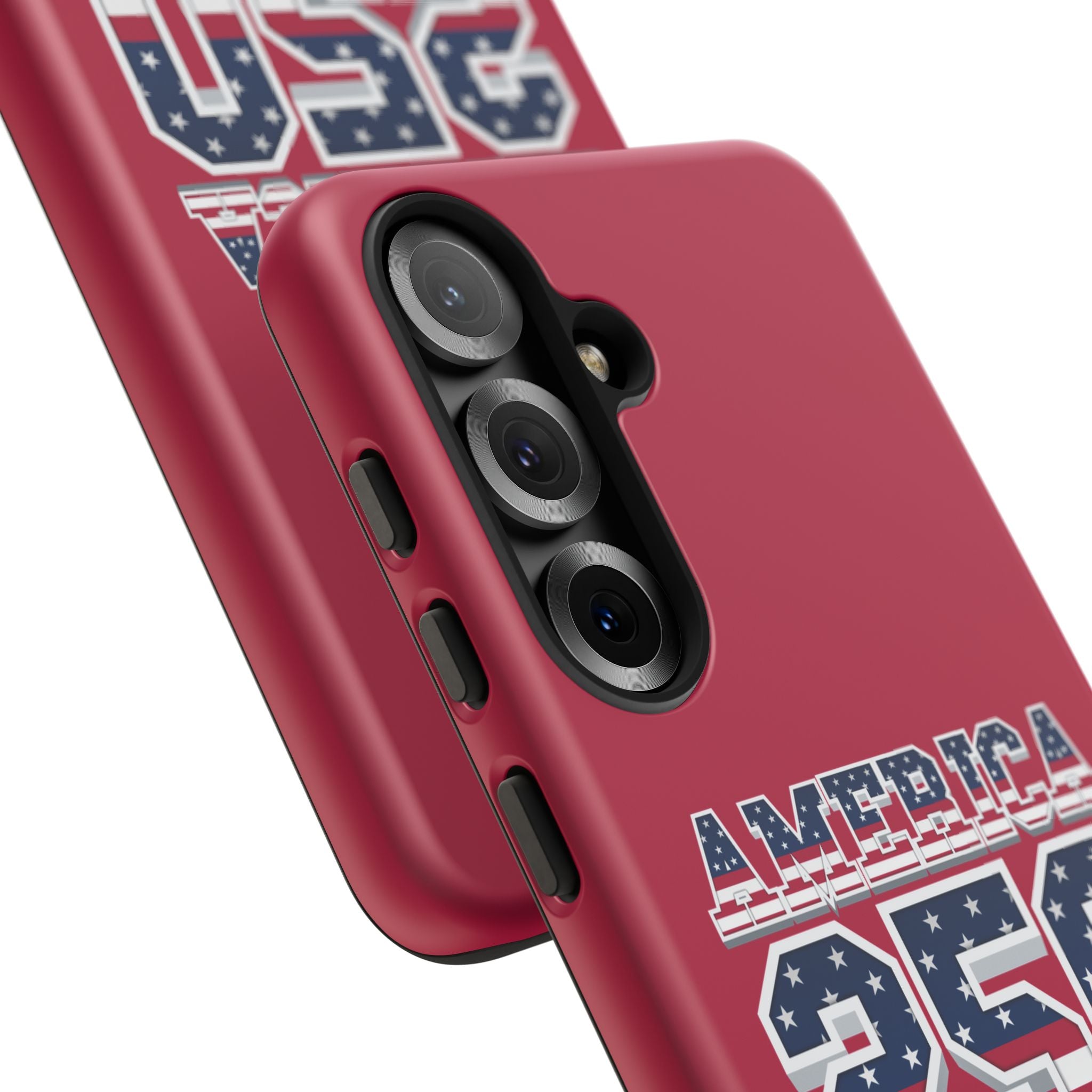 RED America250 Phone Case — Patriotic USA Flag Design