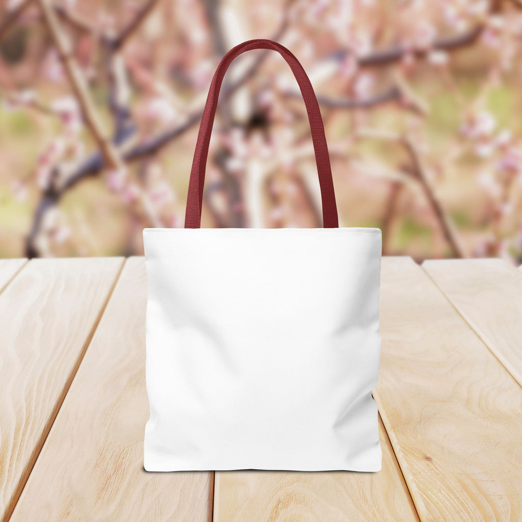 Mahjong Tote Bag — Vintage Green Mahjong Tile Design