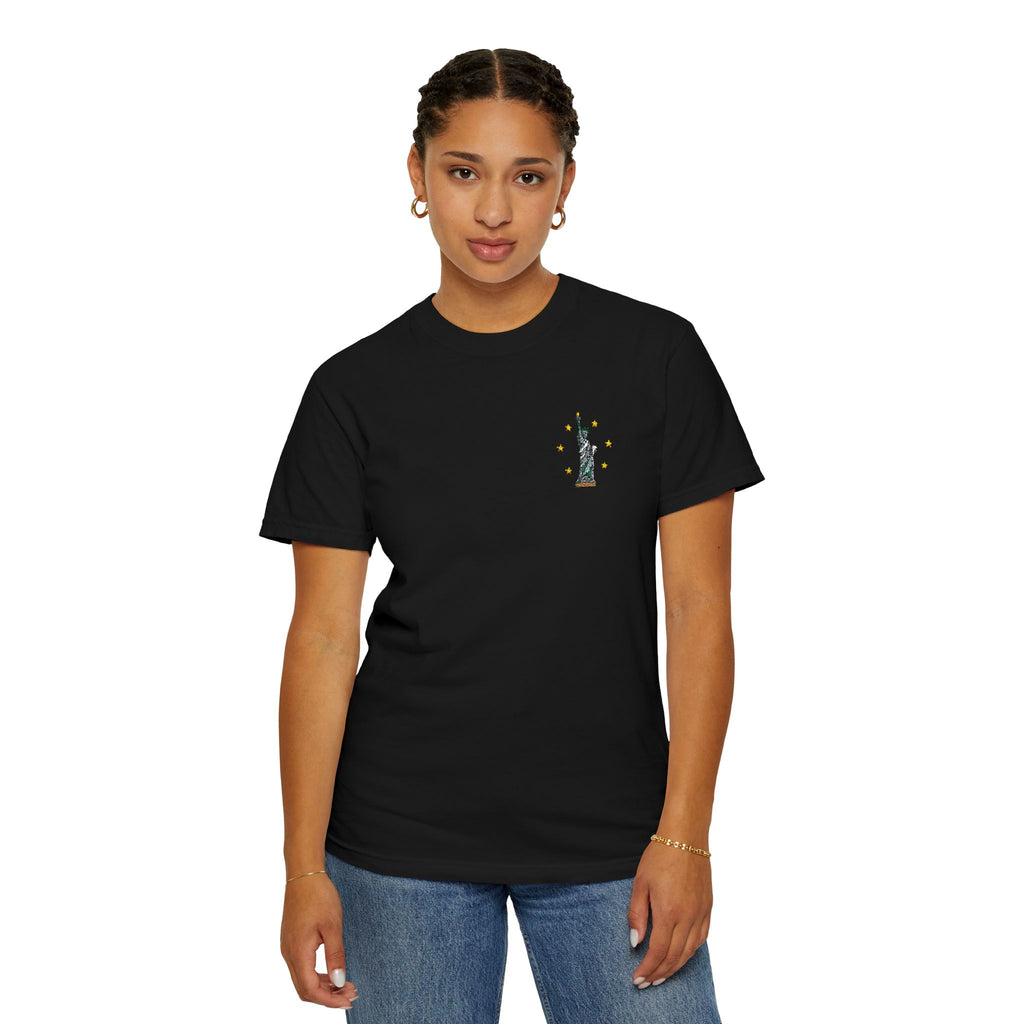 Give me Liberty - Embroidered T-Shirt