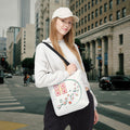 Mahjong Tiles Tote Bag — Zen Mahjong Design with Chinese Characters