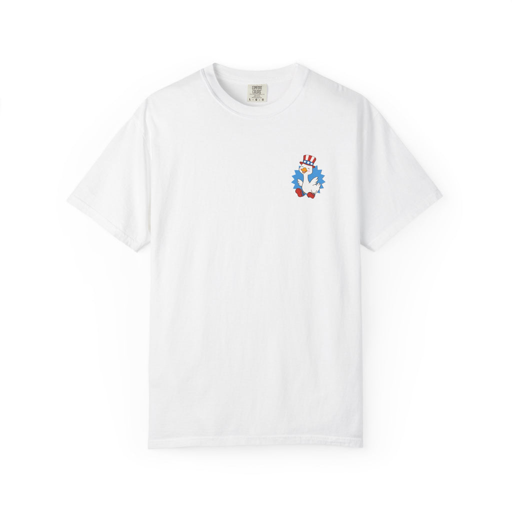Blue Patriot Duck Graphic Tee