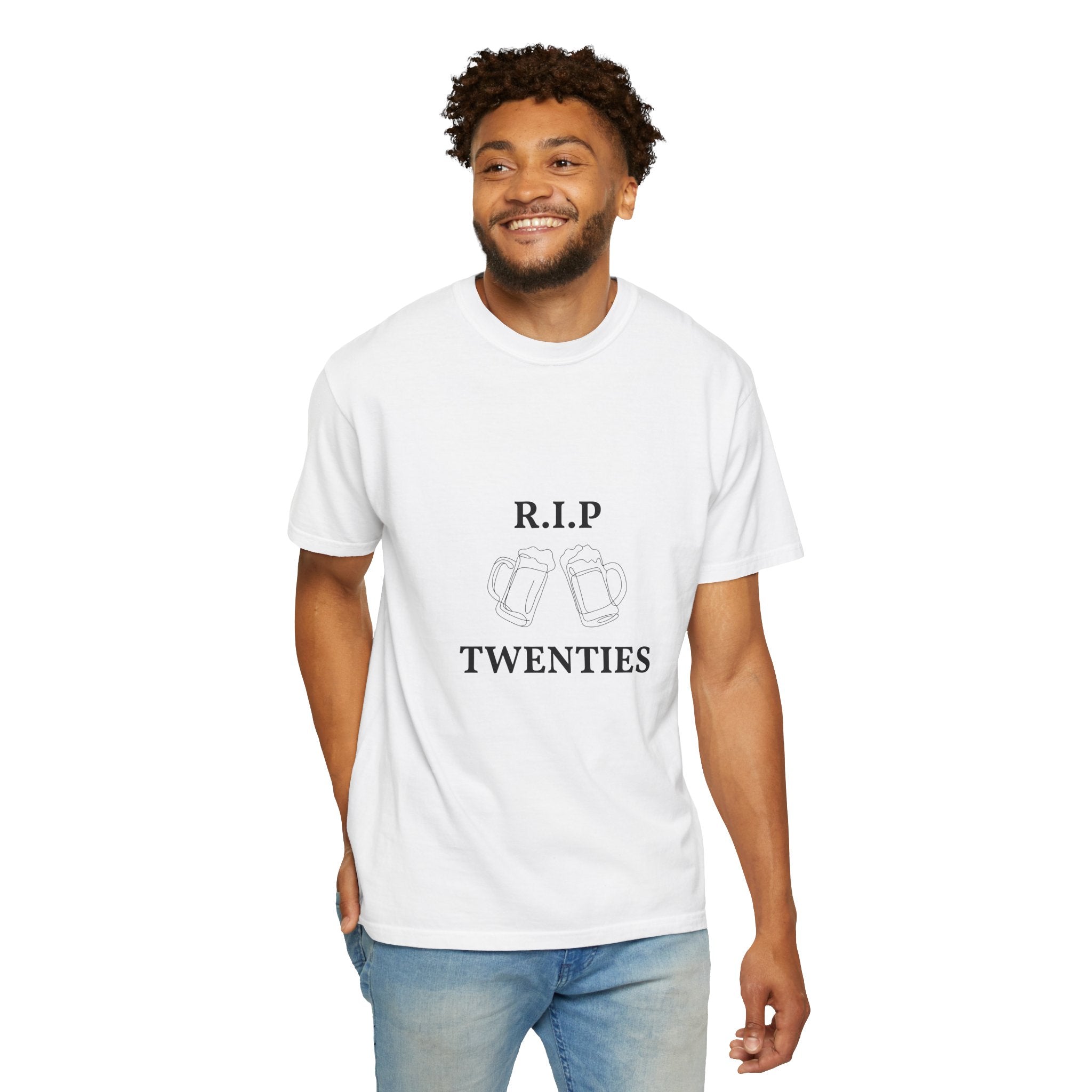 R.I.P. Twenties T-Shirt — Funny 30th Birthday Retro Tee