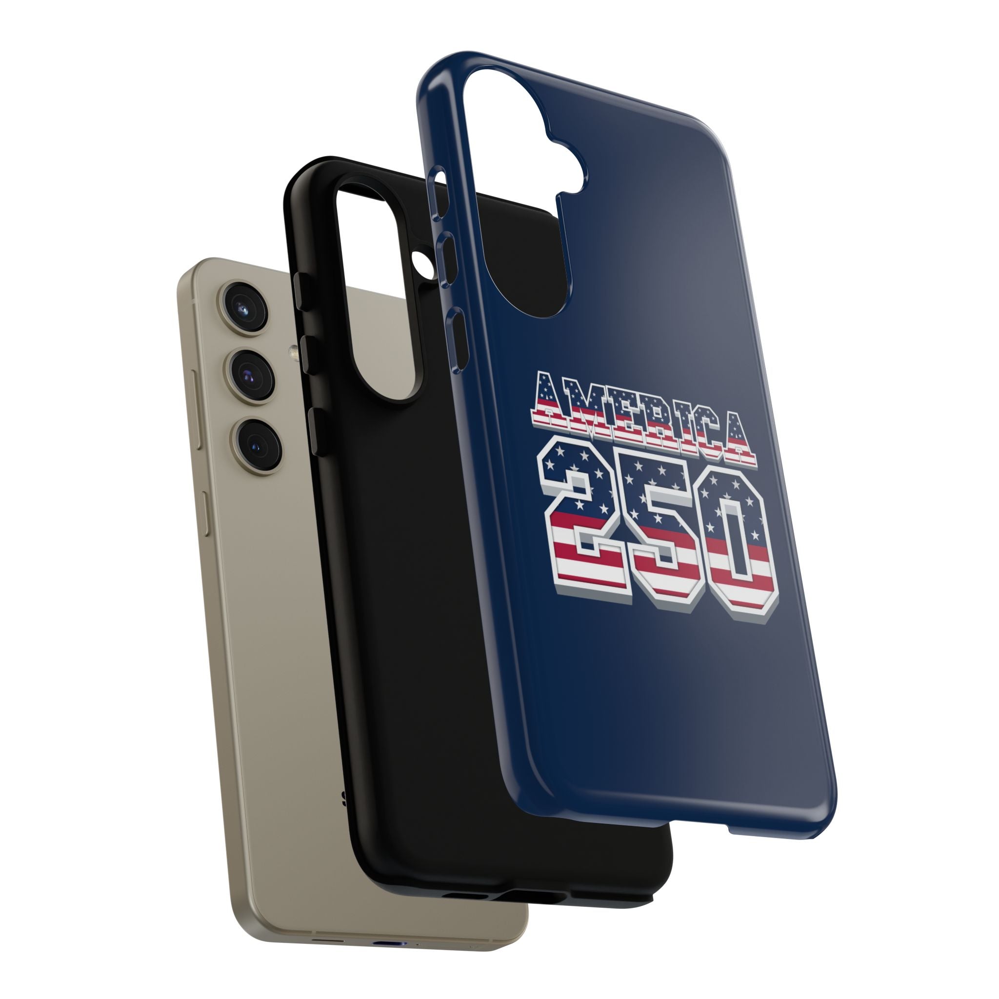 America 250 Phone Case — Patriotic USA Flag Design