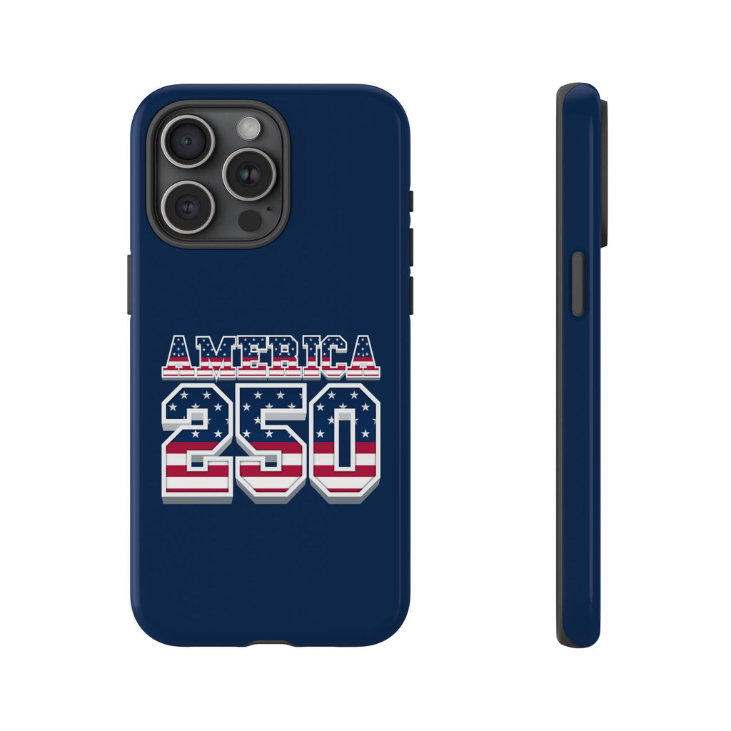 America 250 Phone Case — Patriotic USA Flag Design