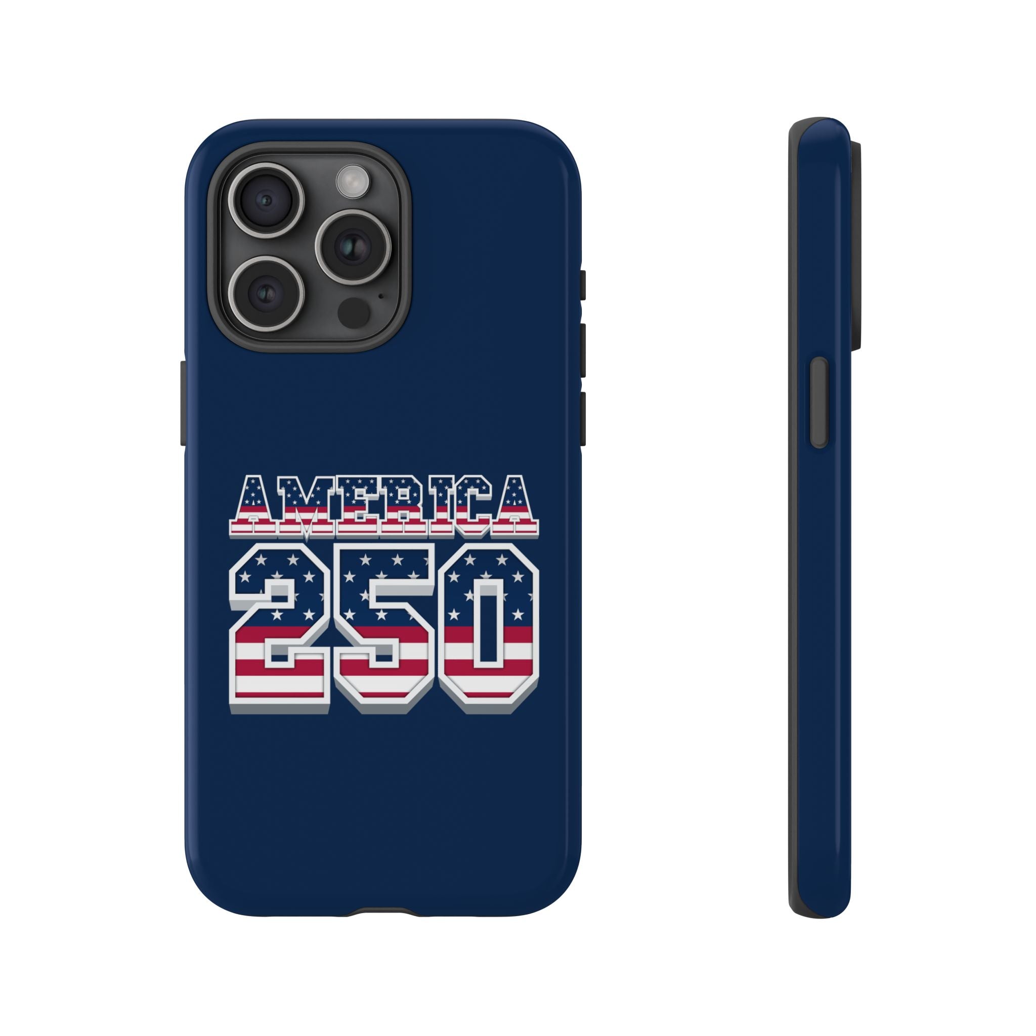 America 250 Phone Case — Patriotic USA Flag Design