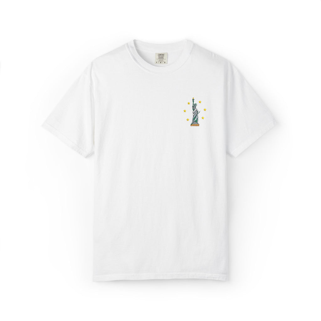 Give me Liberty - Embroidered T-Shirt