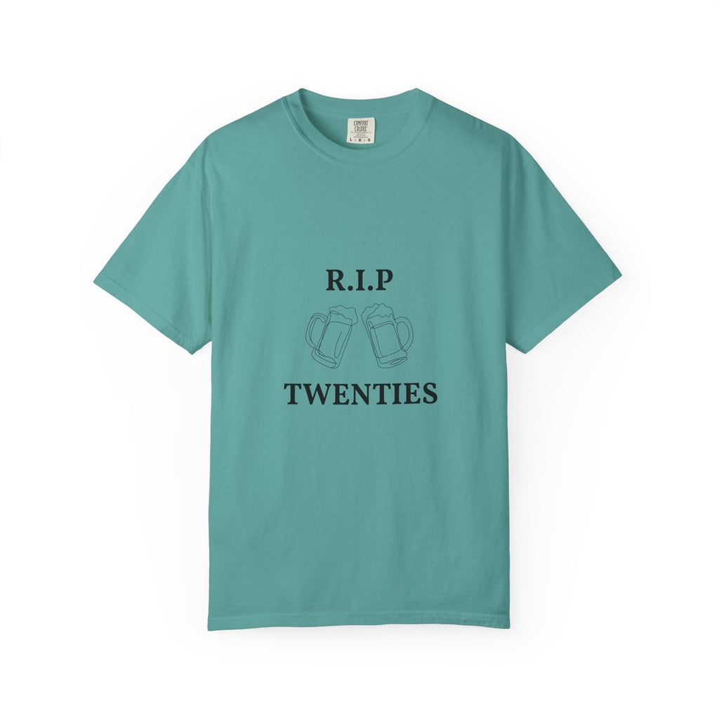 R.I.P. Twenties T-Shirt — Funny 30th Birthday Retro Tee