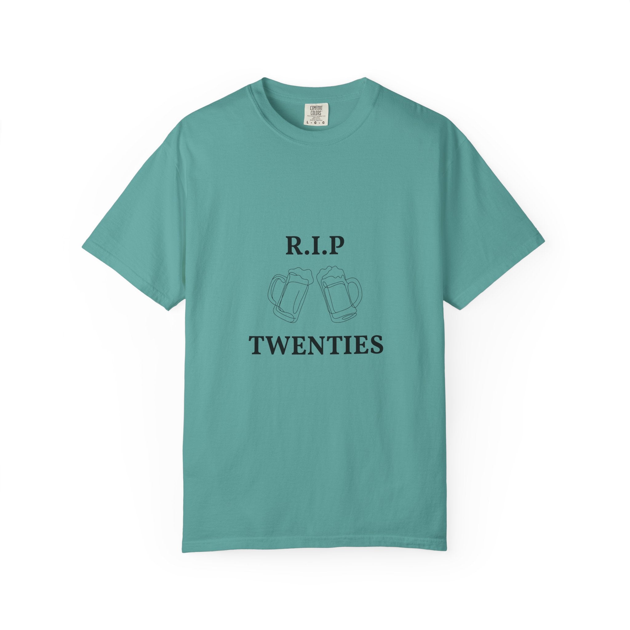 R.I.P. Twenties T-Shirt — Funny 30th Birthday Retro Tee