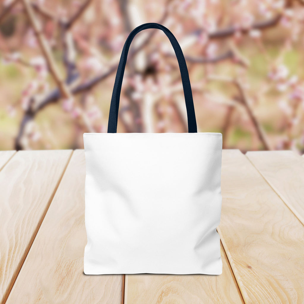 Mahjong Tote Bag — Vintage Green Mahjong Tile Design