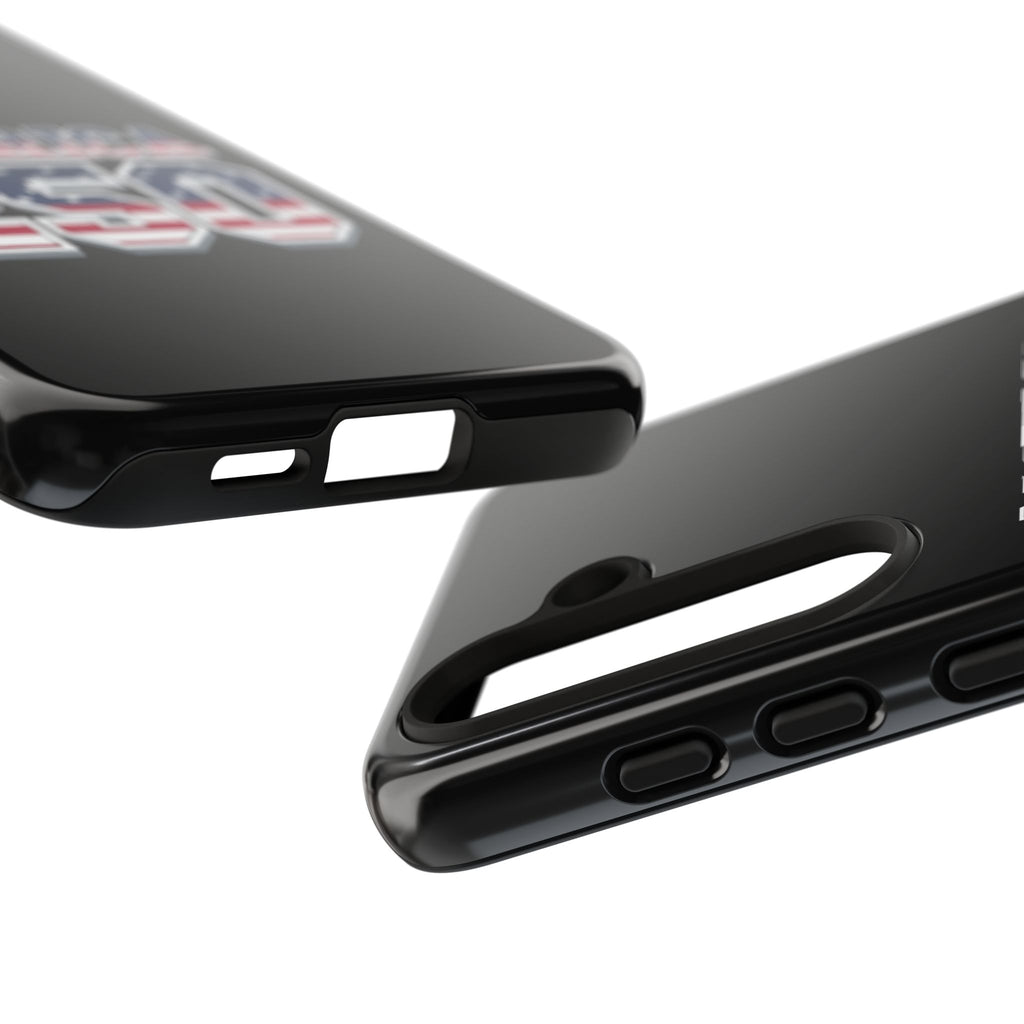 BLACK America250 Phone Case — Patriotic USA Flag Design