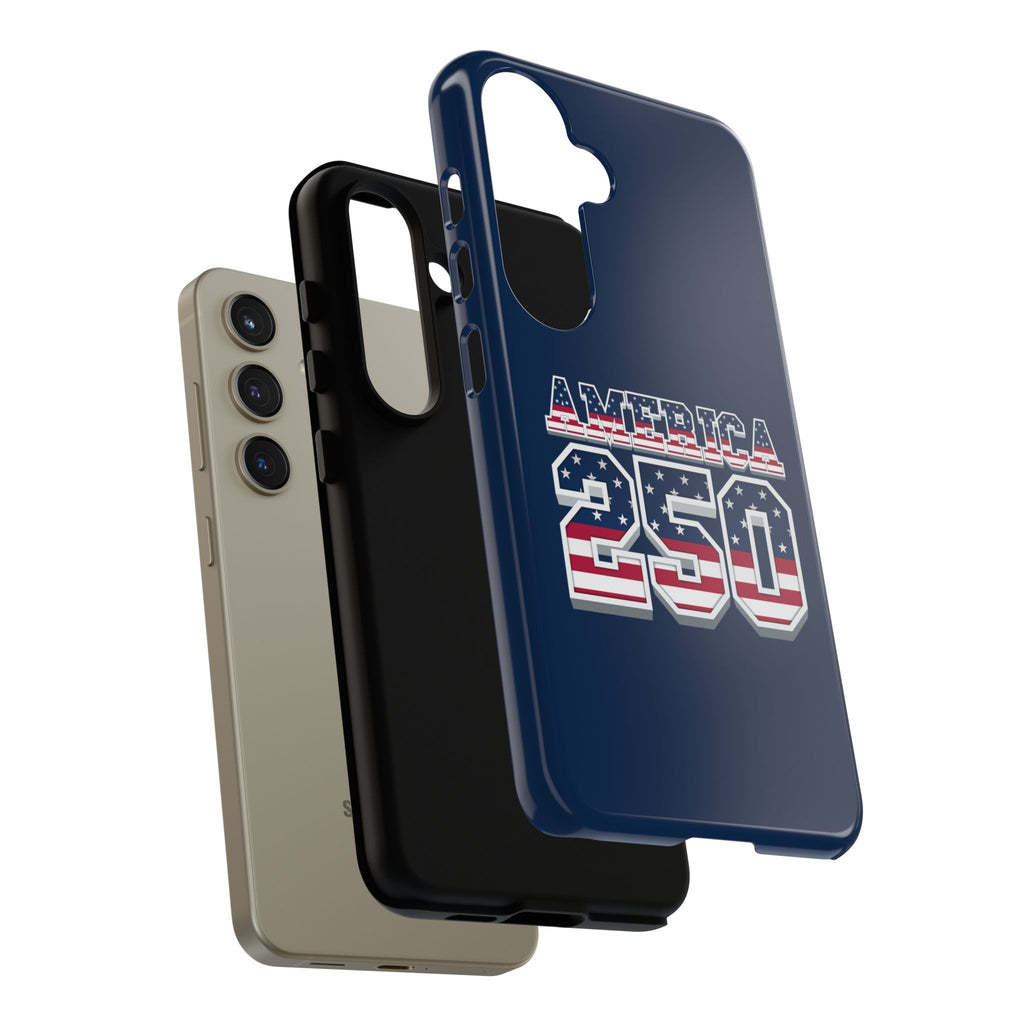 America 250 Phone Case — Patriotic USA Flag Design