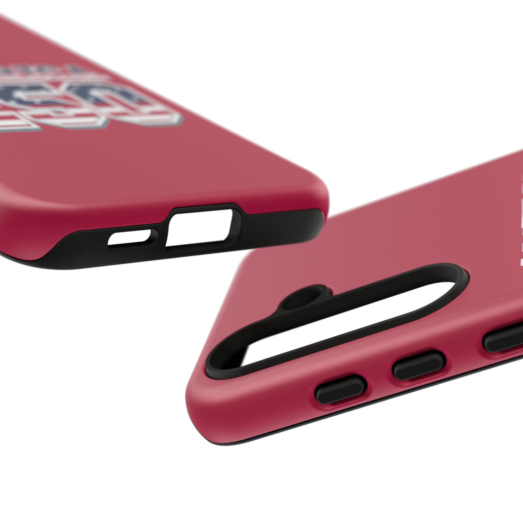 RED America250 Phone Case — Patriotic USA Flag Design