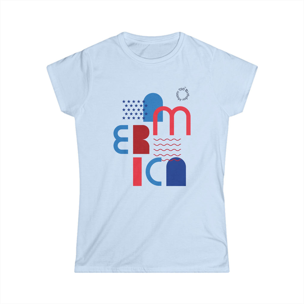 Women's Tee — Modern 'Mexico' Geometric Graphic T-Shirt
