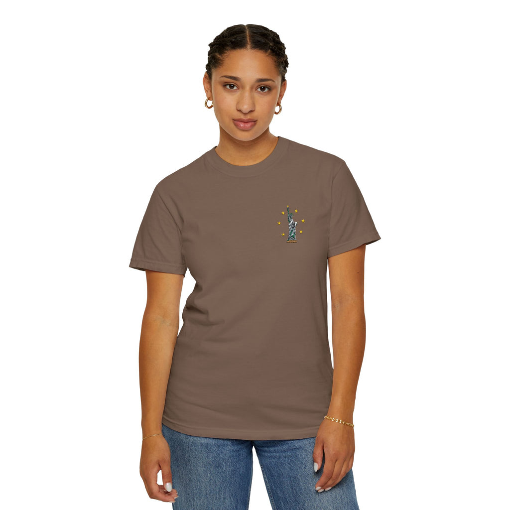 Give me Liberty - Embroidered T-Shirt